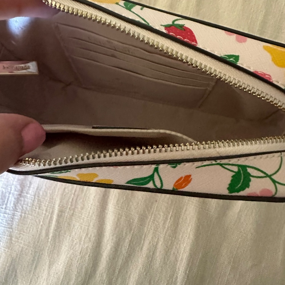 Kate Spade Floral Crossbody Bag - Pink, Orange, Yellow, Green - Picture 6 of 8